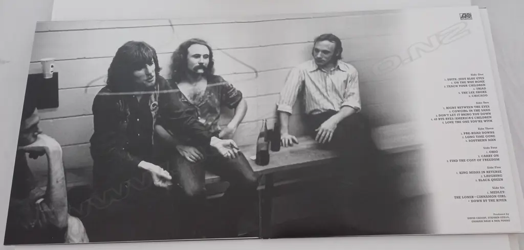 Crosby, Stills, Nash & Young, 4 Way Street, (Triple Album) Image 1++